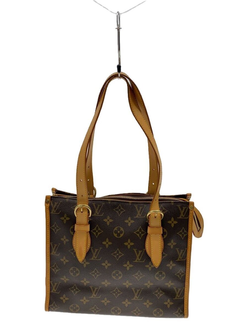 LOUIS VUITTON Popincourt O Monogram Canvas Brown
